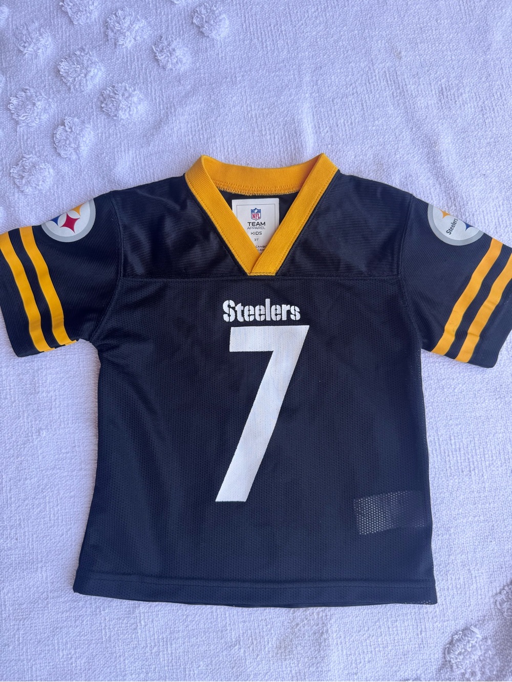 Ben Roethlisberger Pittsburgh Steelers NFL Team Apparel Jersey toddler -SZ 3T
L1
